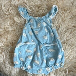 EGG New York seashell bubble romper 6mo